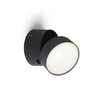 RENDL FLAVIO R přisazené svítidlo černá 230V LED 6W 110° IP54 3000K R14201