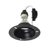 RENDL IPSO R IP65 zápustné svítidlo černá 230V GU10 9W IP65 R14228