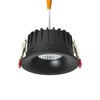 RENDL FLEUR IP54 DIMM zápustné svítidlo černá 230V LED 15W 60° IP54 3000K R14233