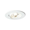 RENDL NEFRIT DIMM zápustné svítidlo bílá 230V LED 6W 36° 3000K R14234