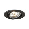 RENDL JADE DIMM TO WARM zápustné svítidlo černá 230V LED 6W 60° 3000 - 2000K R14237