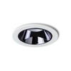 RENDL ANSEL zápustné svítidlo bílá černý chrom 230V LED 12W 60° 3000K R14238
