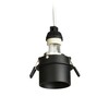 RENDL ORTA zápustné svítidlo černá 230V GU10 9W R14251