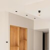 RENDL ORCO zápustné svítidlo černá 230V GU10 9W R14258