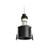 RENDL ORCO zápustné svítidlo černá 230V GU10 9W R14258