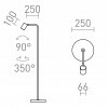 RENDL FLYNN I stojanová lampa bílá 230V GU10 9W R14263