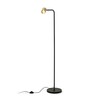 RENDL FLYNN I stojanová lampa černá/česaná mosaz 230V GU10 9W R14264