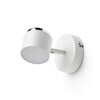 RENDL NOVA I nástěnné svítidlo bílá chrom/mléčný akryl 230V LED 4.2W 3000K R14272