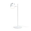 RENDL NOVA stolní lampa bílá chrom/mléčný akryl 230V LED 4.2W 3000K R14274