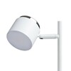 RENDL NOVA stolní lampa bílá chrom/mléčný akryl 230V LED 4.2W 3000K R14274