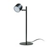 RENDL NOVA stolní lampa černá chrom/mléčný akryl 230V LED 4.2W 3000K R14275