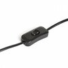 RENDL NOVA stolní lampa černá chrom/mléčný akryl 230V LED 4.2W 3000K R14275