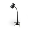 RENDL VERINA DIMM lampa na klipu černá 230V LED 4.5W 100° 3000K R14283