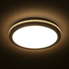 RENDL SONO 30 přisazené svítidlo černá plast 230V LED 30W IP65 3000K/4000K/6000K R14298
