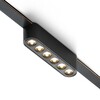 RENDL OXANA 11 svítidlo pro systém VEGA/WAVE černá 24V LED 6W 24° 3000K/4000K/6500K R14323