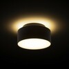 RENDL MARLENE 14 přisazené svítidlo černá 230V LED 18+6W 3000K R14341