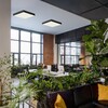 RENDL LARISA SQ 60 DIMM stropní svítidlo černá 230V LED 100W 3000K/4000K/6500K R14373
