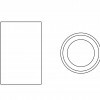 RENDL KORNELIA 5 stropní svítidlo černá 230V LED 3W IP65 3000K R14379