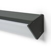 RENDL SANTOS 90 nástěnné svítidlo antracitová 230V LED 50W IP65 3000K R14382