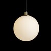 RENDL BOULDER 30 závěsné svítidlo opálové sklo/česaná mosaz 230V E27 15W R14394