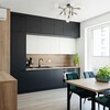 RENDL ARTEMIA 9 stropní svítidlo černá česaná mosaz 230V E27 9x15W R14397