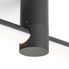 RENDL CLARIS 120 přisazené svítidlo černá mléčný akryl 230V LED 2x12W 3000K R14412