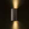 RENDL CAPRI R nástěnné svítidlo česaný bronz 230V GU10 2x9W R14415