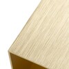 RENDL CAPRI RC nástěnné svítidlo česaná mosaz 230V GU10 2x9W R14417