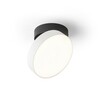 RENDL ARETHA přisazené svítidlo bílá/černá 230V LED 12W 3000K R14421