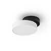 RENDL ARETHA přisazené svítidlo bílá/černá 230V LED 12W 3000K R14421