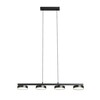 RENDL ARETHA IV závěsné svítidlo černá 230V LED 4x12W 3000K R14424