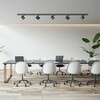 RENDL IRIS 9 svítidlo pro tříokr. lištu černá 230V LED 12W 24° 3000K R14483