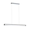 RENDL RIVIER LED I závěsné svítidlo chrom/čirý akryl 230V LED 24W 3000K R14493
