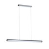 RENDL RIVIER LED I závěsné svítidlo chrom/čirý akryl 230V LED 24W 3000K R14493