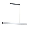 RENDL RIVIER LED I závěsné svítidlo černá/mléčný akryl 230V LED 24W 3000K R14495