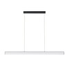 RENDL RIVIER LED I závěsné svítidlo černá/mléčný akryl 230V LED 24W 3000K R14495