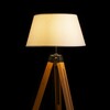 RENDL ALVIS/AMBITUS 46 stojanová lampa lampa bílá bambus/černá 230V E27 15W R14500