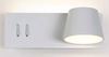 RENDL AMADEUS LED bodové světlo, k posteli bílá R14521