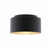 RENDL DOUBLE 55/30 stínidlo Polycotton černá/bílé PVC max. 23W R14537