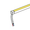 SLC koncovka pro Mini Neon Flex s napájením dole
