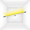 SLC profil SkyLine 11mm PVC široký 6m sada černý