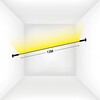 SLC profil SkyLine 11mm PVC široký 12m sada černý
