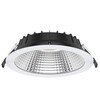 SLC vestavné LED svítidlo Shift pr.200-210 mm bílé 2400lm 3000/4000K Ra80 bez driveru IP54/IP40 UGR19