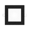 Mivvy LED podhledové svítidlo SLIM VOLCANO BLACK 165x165 mm 13W/4500K SLM1651654K5B