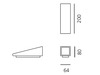 Artemide venkovní LED svítidlo Cuneo Mini 8,9 W 3000K antracit