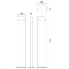 Artemide venkovní LED svítidlo Nuda 100 14 W 220-240 V 3000K