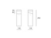 Artemide venkovní svítidlo Tetragono Floor 45 15 W 220-240 V 3000K