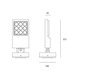 Artemide venkovní LED svítidlo Cefiso 14 23 W 220-240 V 3000K 9°