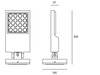 Artemide venkovní LED svítidlo Cefiso 20 38 W 3000K 220-240 V