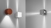 Artemide venkovní nástěnné svítidlo Effetto 14 Square 7 W 3000K úzké paprsky antracit